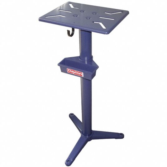DAYTON Bench Grinder Stand Compatible with Bench top tools, 31 1/2