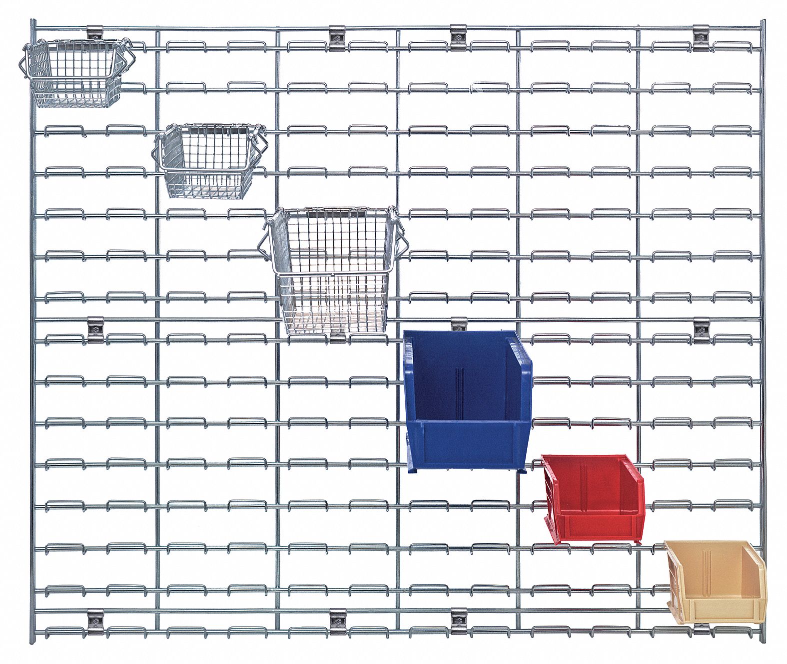 QUANTUM STORAGE SYSTEMS, 30 in x 36 in x 1 in, 1 Sides, Louvered Panel