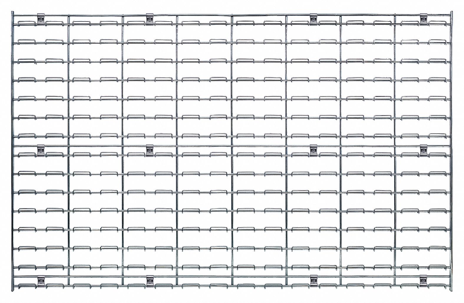 QUANTUM STORAGE SYSTEMS Louvered Panel 48 in x 30 in x 1 in, 1 Sides