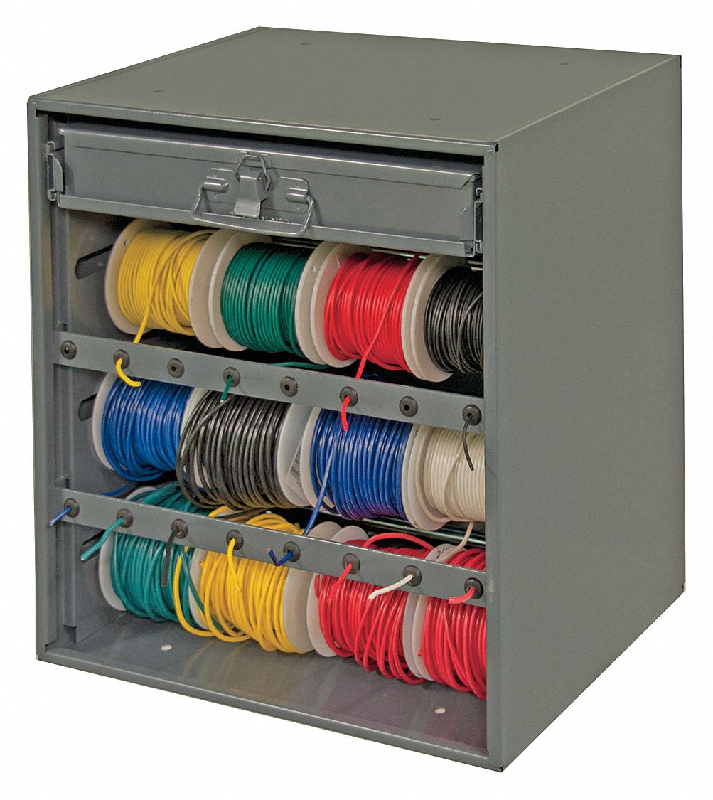 Durham - Wire Spool Rack: 4 Levels