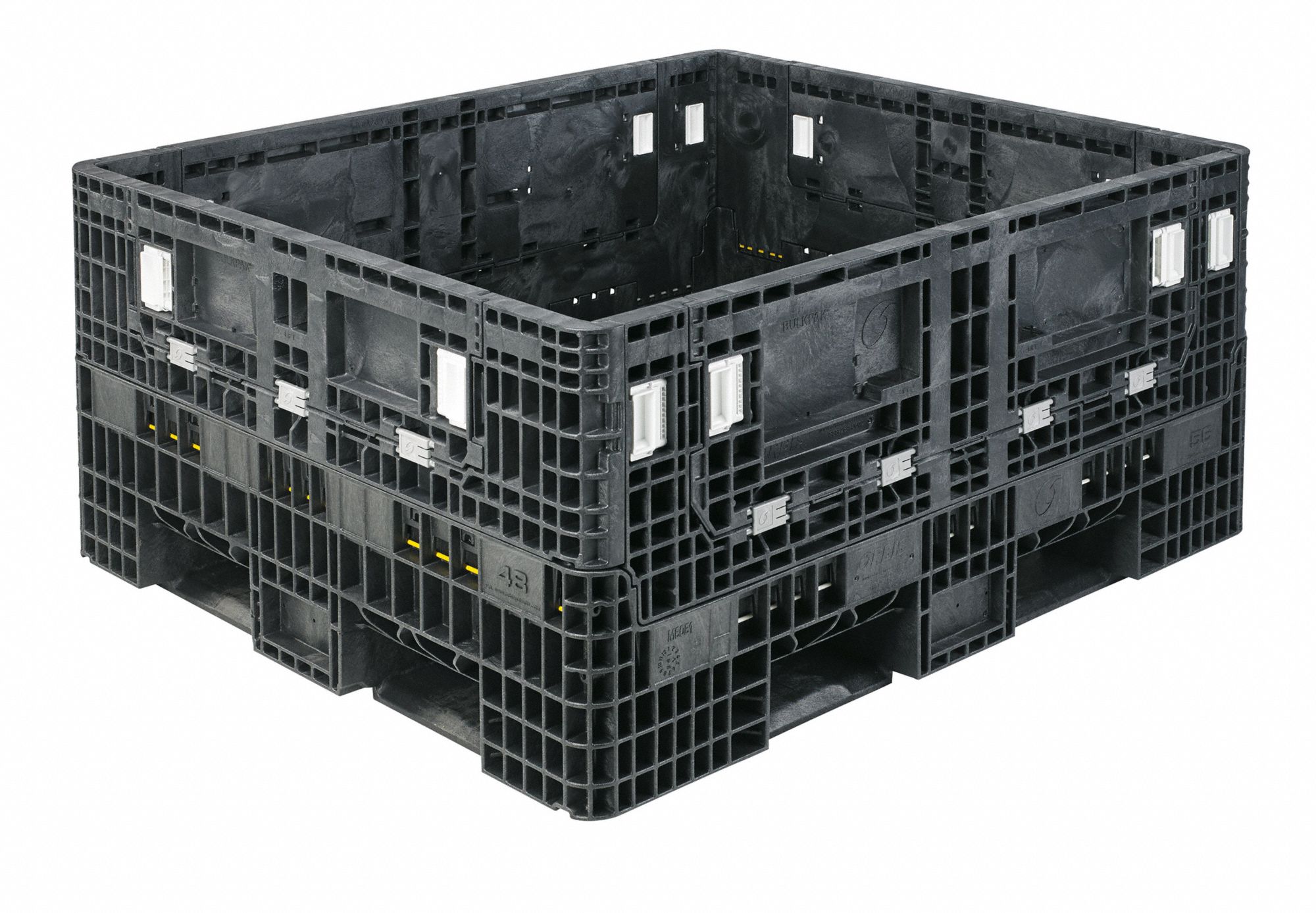 ORBIS Collapsible Bulk Container 24.5 cu ft, 56 5/8 in x 48 in x 25 5/