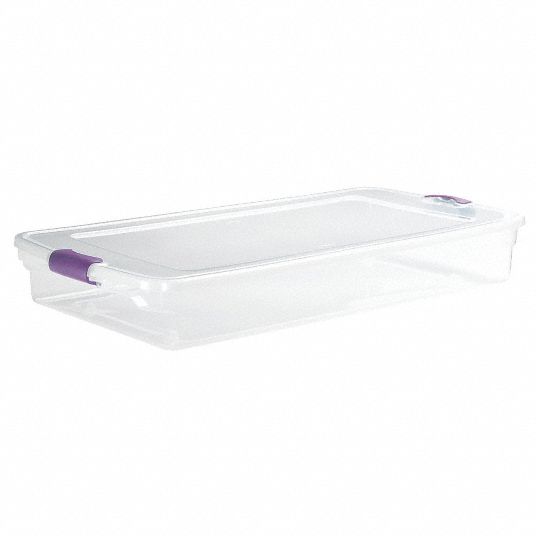 Large Round Plastic Container - 9-15/16″ x 3-9/16″ - 250C