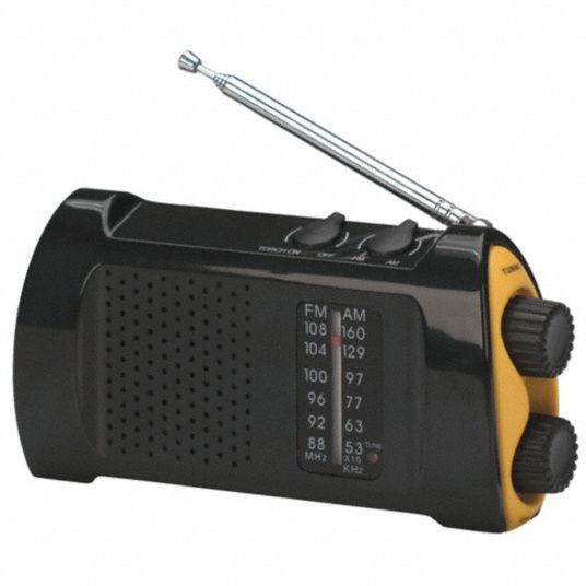 PHYSICIANSCARE Handheld Multipurpose Radio, Hand Crank Power Generator
