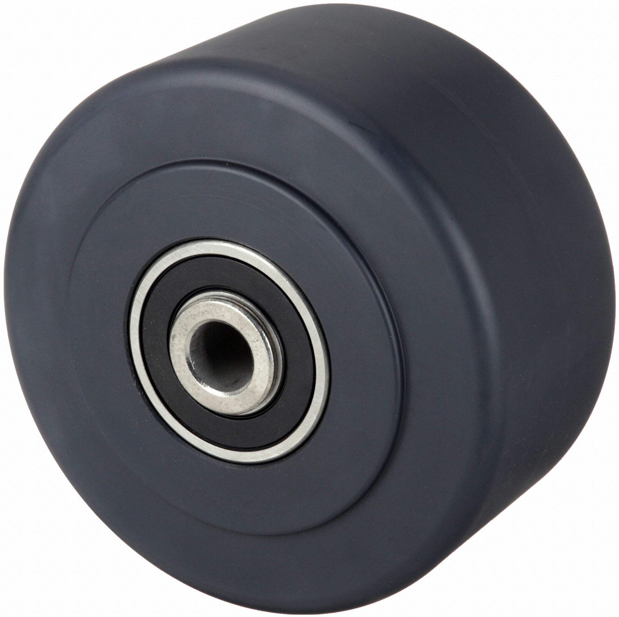 NYLON TREAD WHEEL, 6 IN WHEEL DIAMETER, 3 IN WHEEL W, 5,400 LB LOAD RATING, HARD