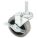 GENERAL PURPOSE THREADED STEM CASTER, 3 IN WHEEL DIAMETER, 110 LB, 3½ IN MOUNTING H