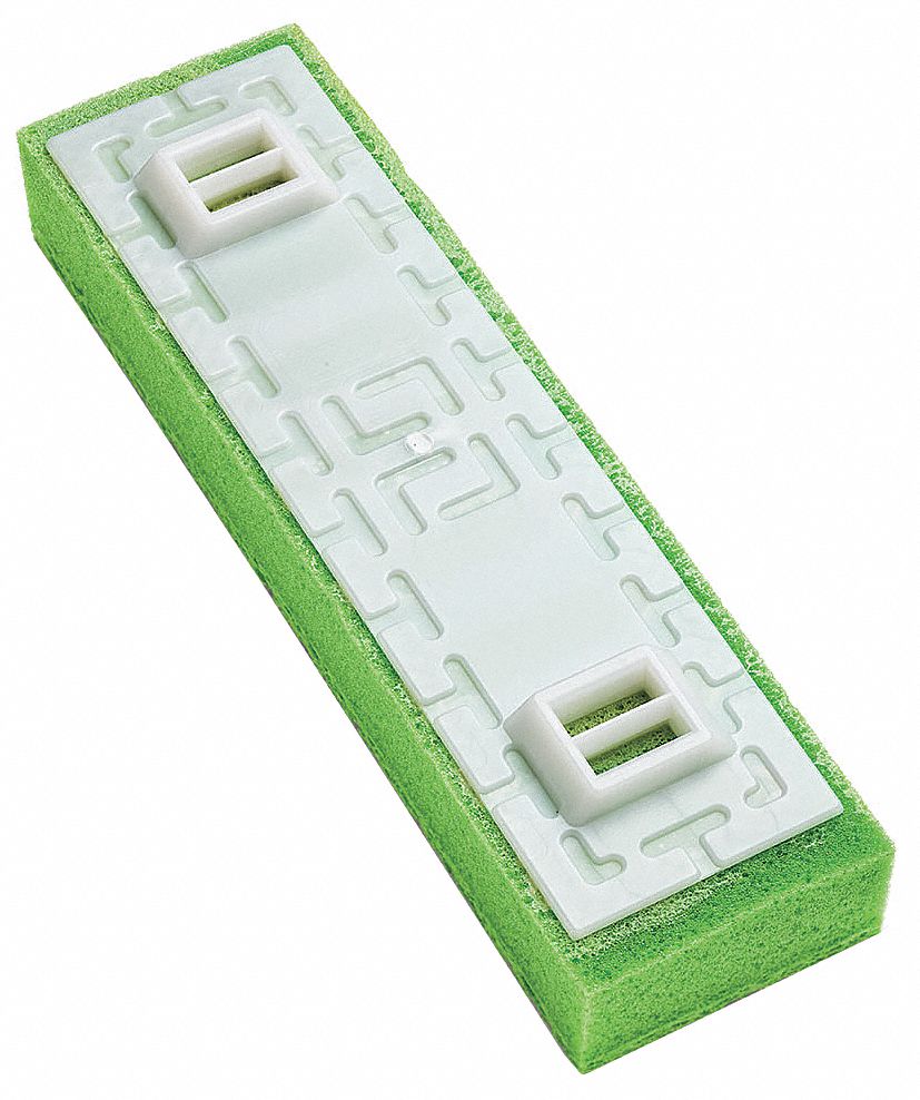 LIBMAN Quick Change Sponge Mop Head, Green 49H6583105 Grainger