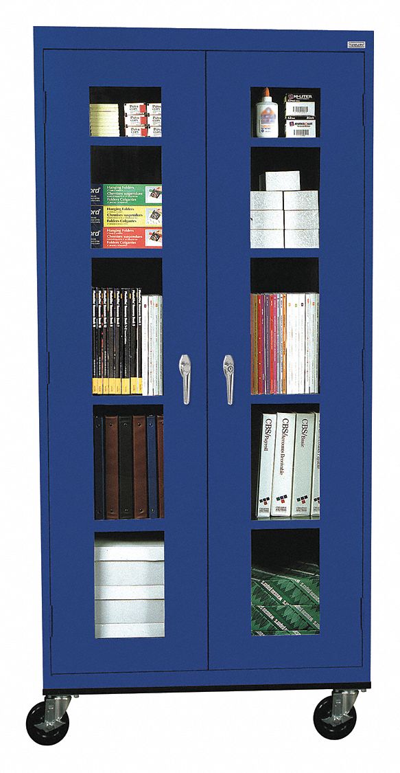 SANDUSKY Gabinete de Almacenamiento Comercial, 78" H, 36" An, 18" Prof