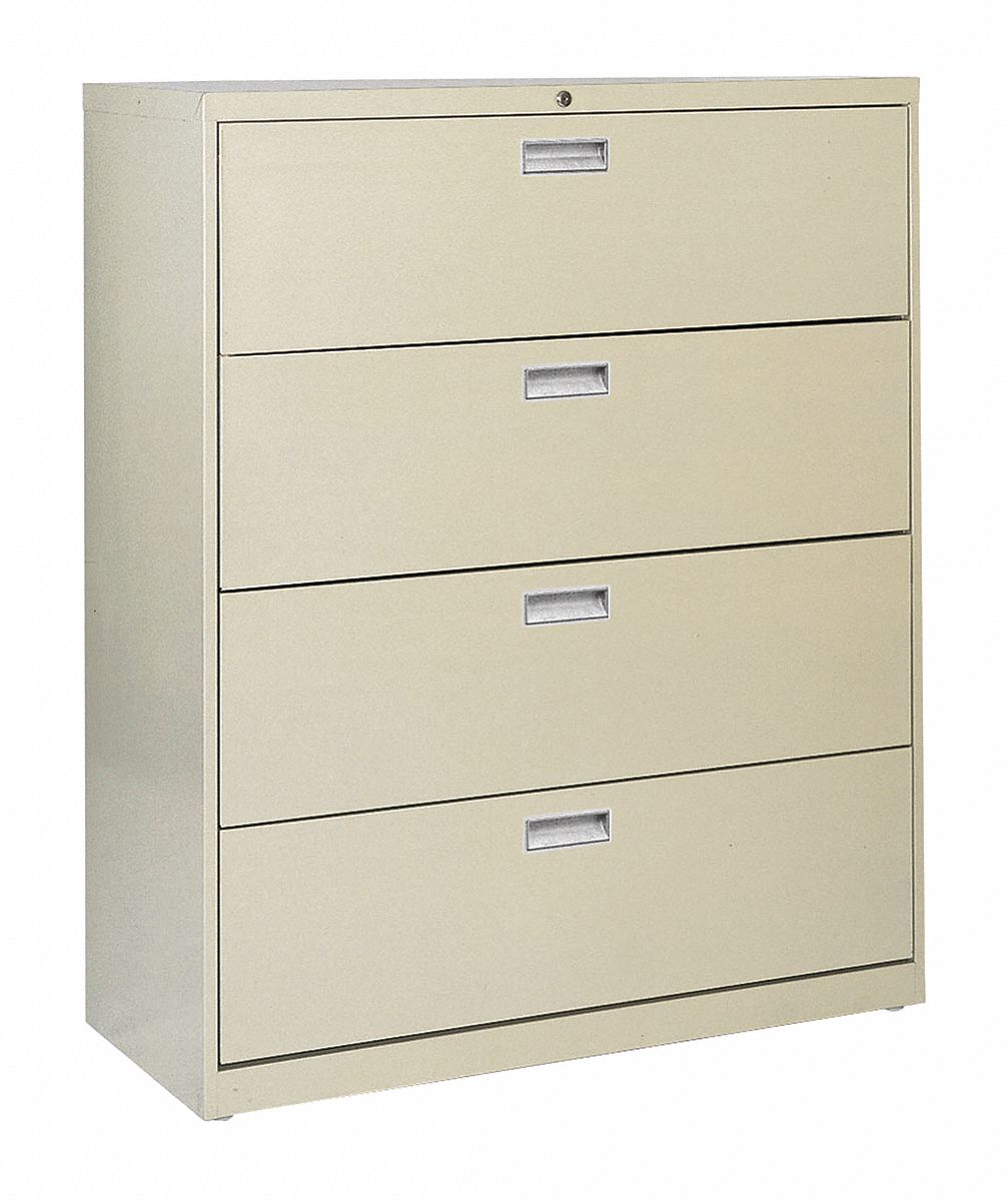 SANDUSKY, Lateral, 4 Drawers, File 49J259LF6A42407 Grainger