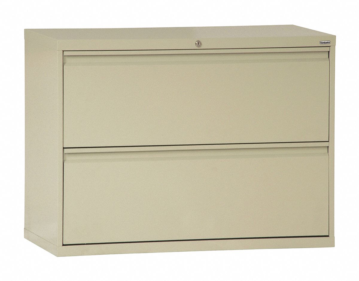 SANDUSKY, Lateral, 2 Drawers, File 49J303LF8F36207 Grainger