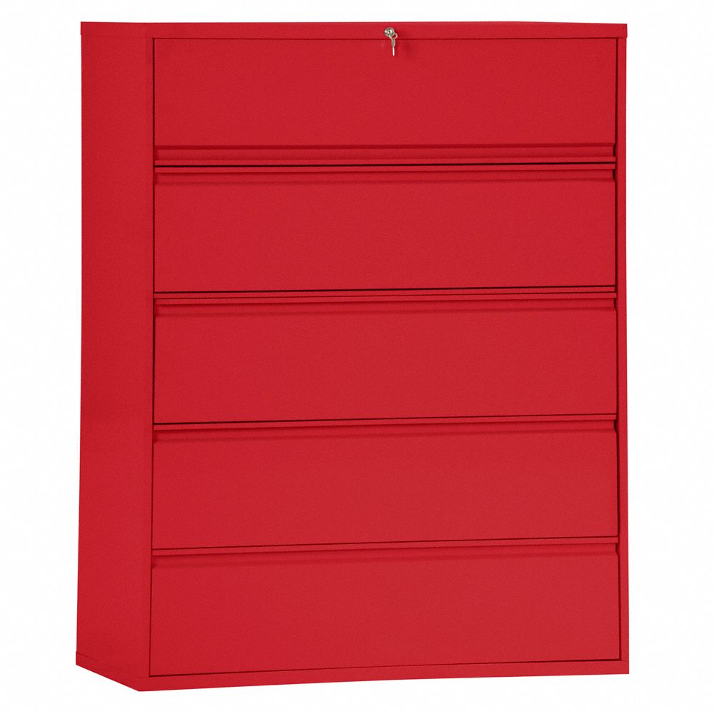 SANDUSKY File Lateral, 5 Drawers, Legal/Letter File Size, 66 3