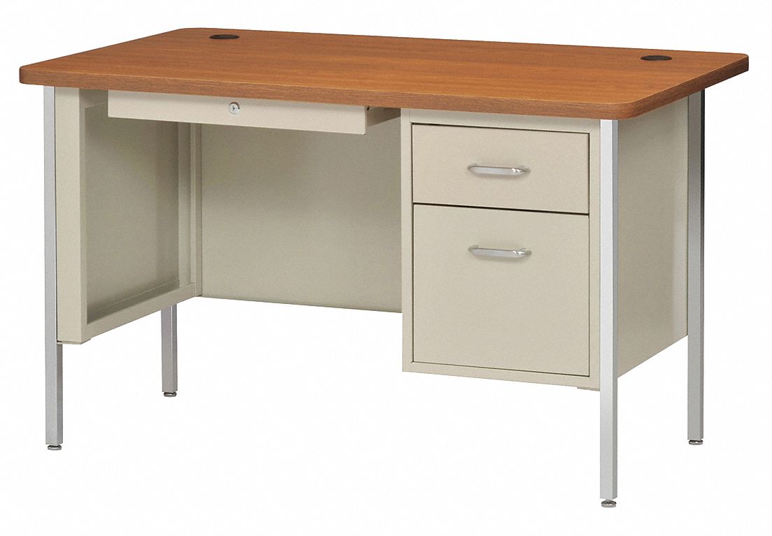 SANDUSKY, 600, Office Desk 49J343SQ4830PO Grainger