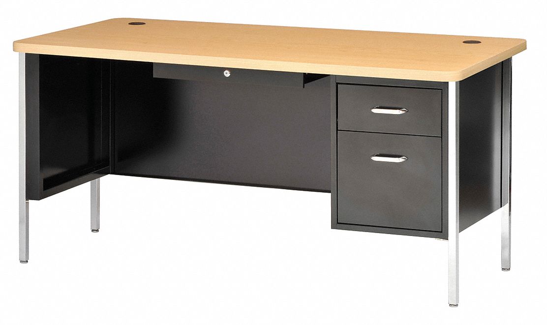 49J345 - Office Desk 60 x 29-1/2 x 30 In Black