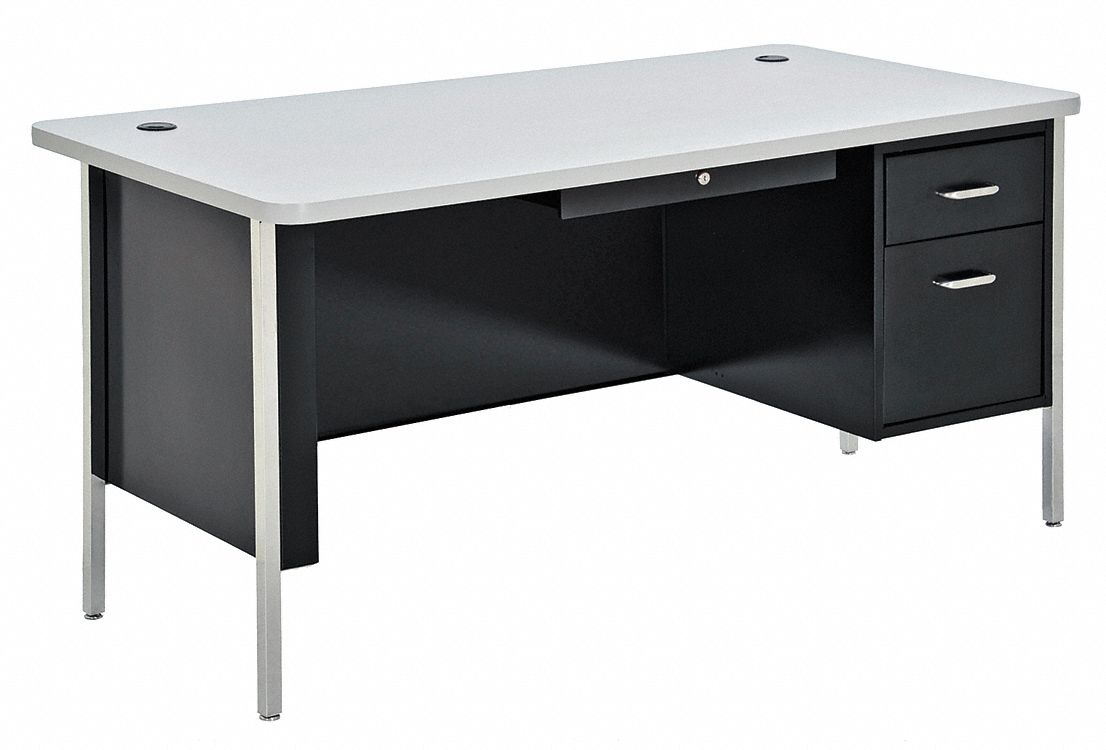 49J346 - Office Desk 60 x 29-1/2 x 30 In Black