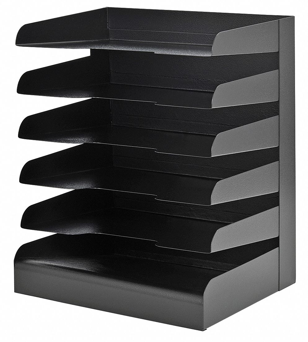 BUDDY PRODUCTS, 6 Compartments, Steel, Desktop Separator - 49J388|0406 ...