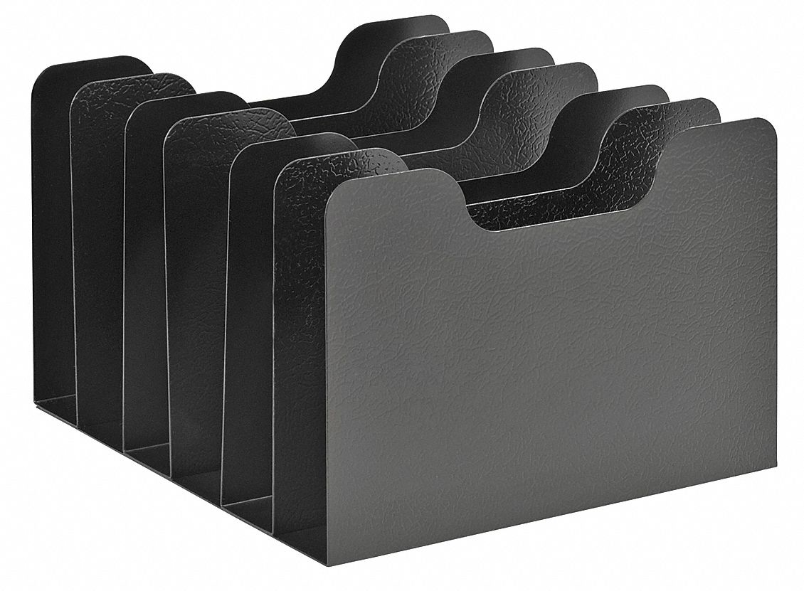File Separator,Steel,Black,6 Comp 05604 25719056049 eBay