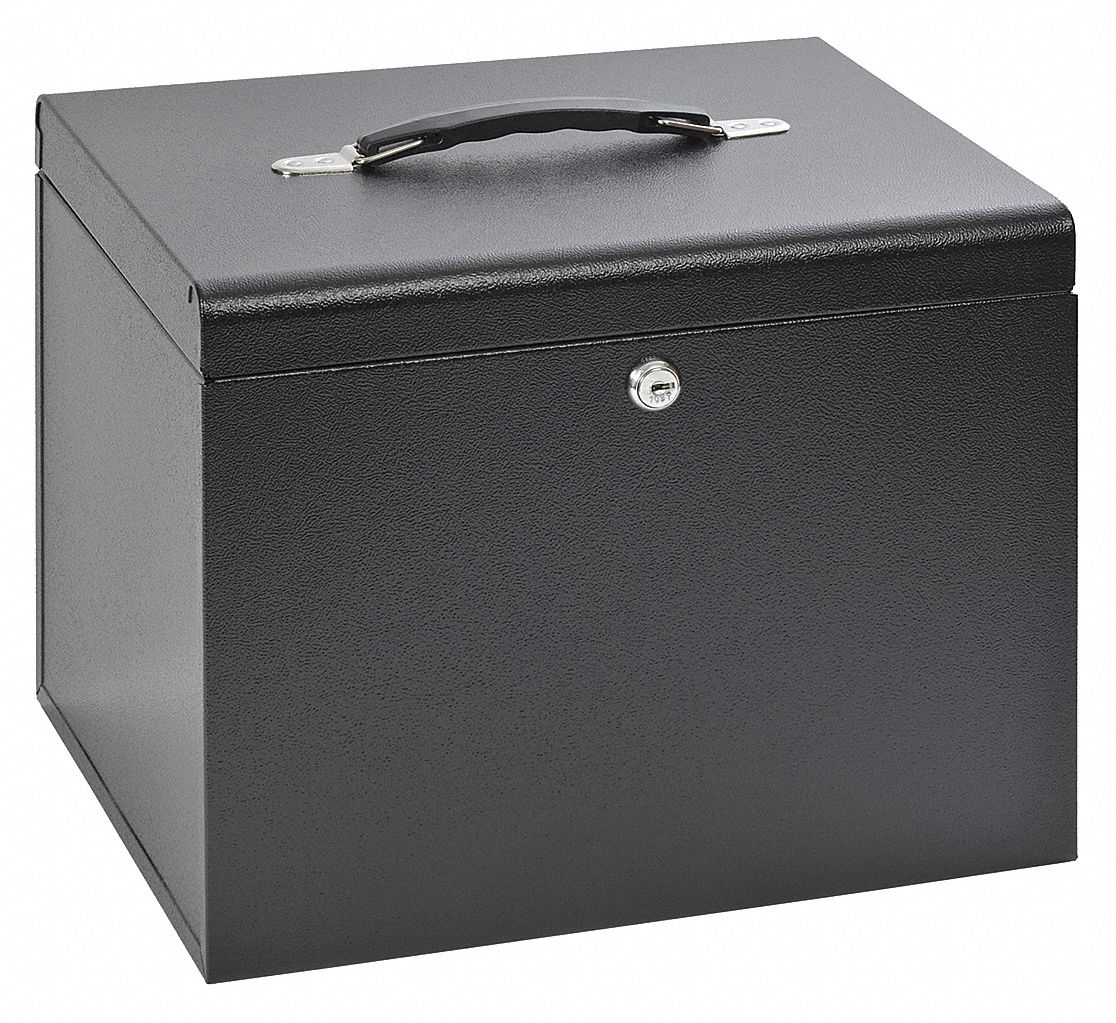 BUDDY PRODUCTS File Box, 10 7/8 in Height, 13 1/2 in Width, 10 in Depth ...