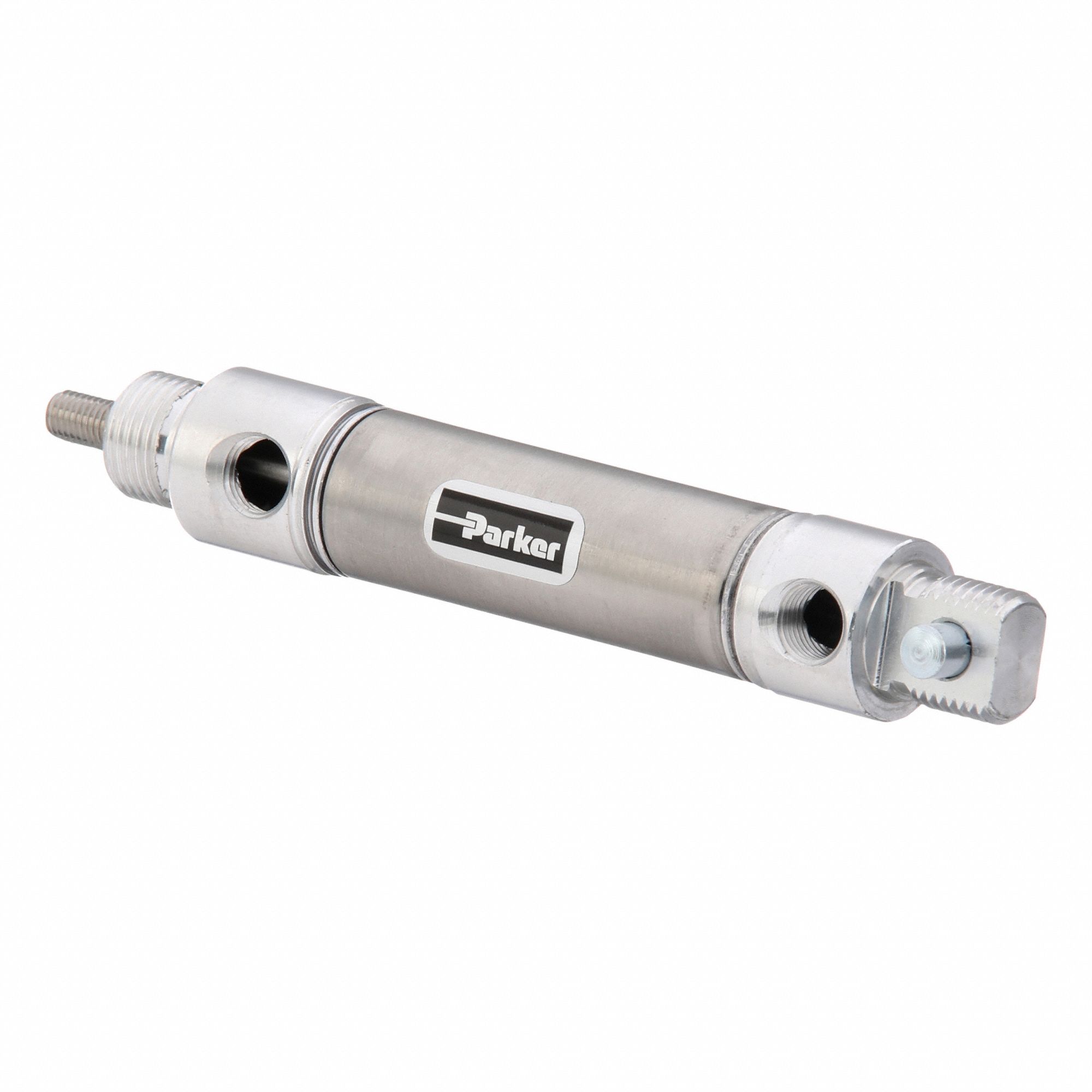 Air Cylinder: 3/4 in Bore, 1 in Stroke, Non-Repairable, Stainless Steel, Non-Magnetic Piston