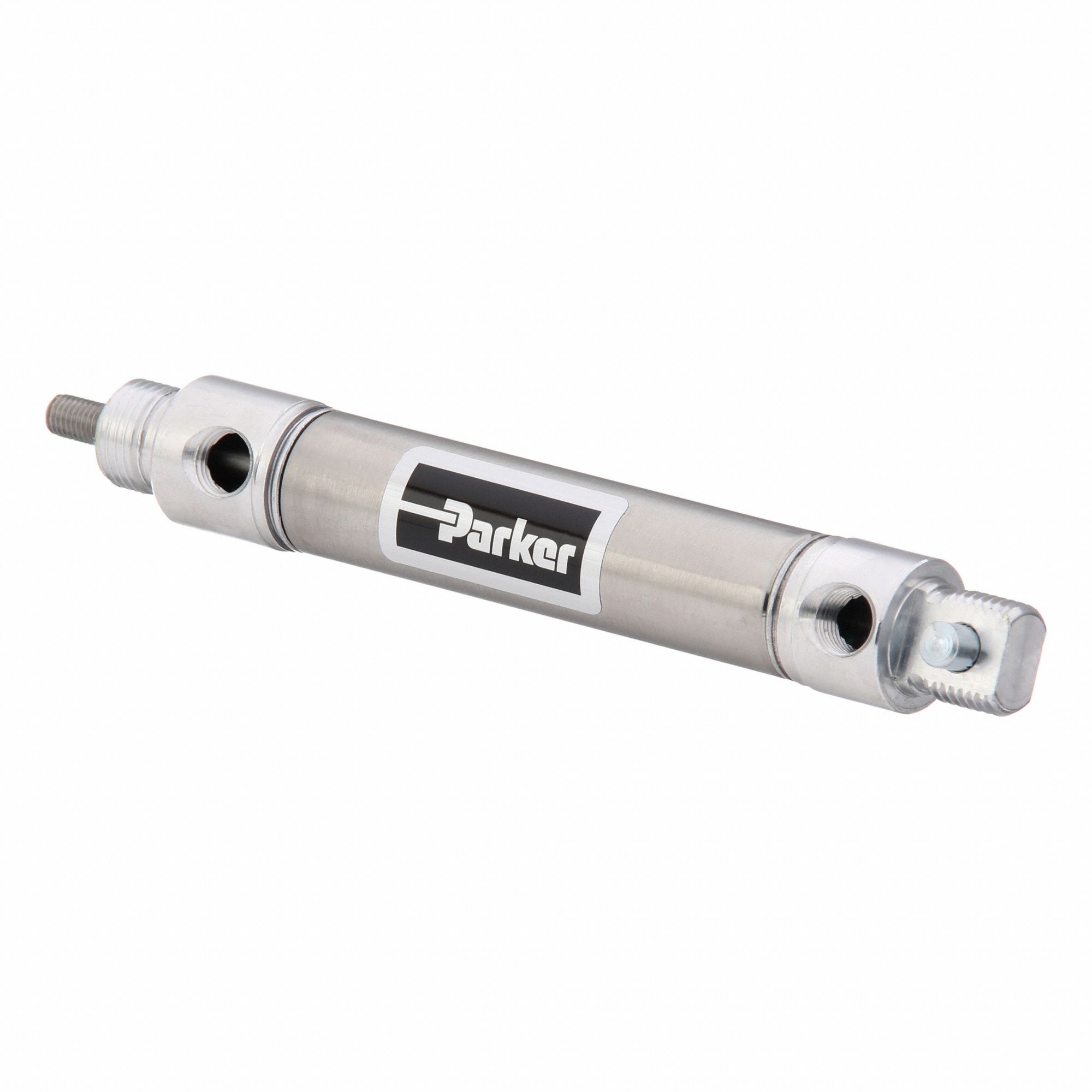 Air Cylinder: 3/4 in Bore, 2 in Stroke, Non-Repairable, Stainless Steel, Non-Magnetic Piston