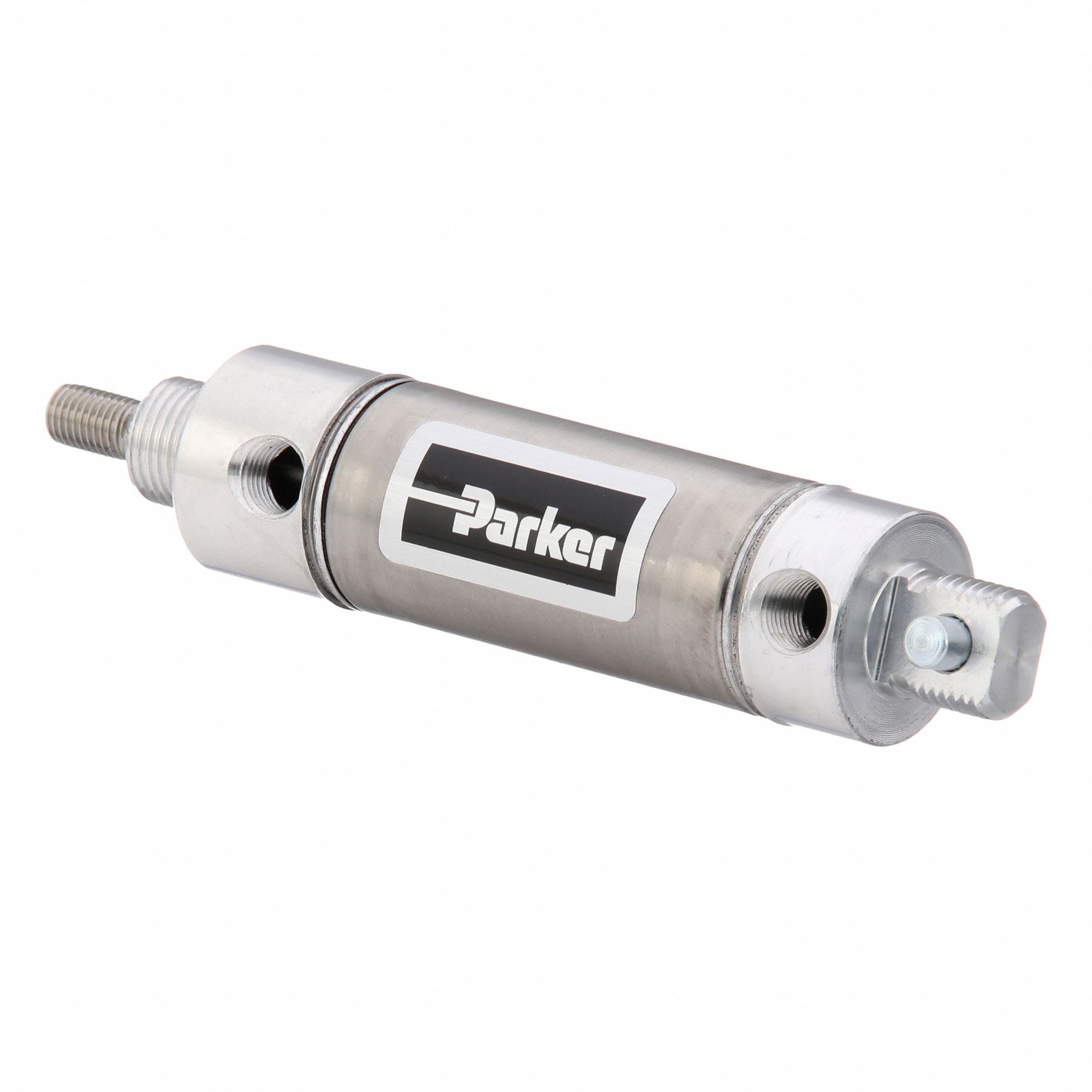 Air Cylinder: 1 1/16 in Bore, 1 in Stroke, Non-Repairable, Stainless Steel, 1.06DPSR01.00