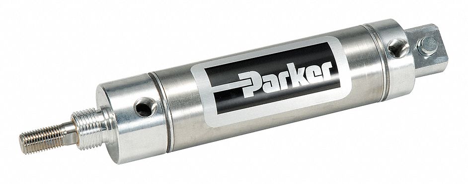 Nose and Pivot Mounted Air Cylinder Parker 0.88DXPSR06.00 7/8 Bore Diameter with 6 Stroke Stainless Steel