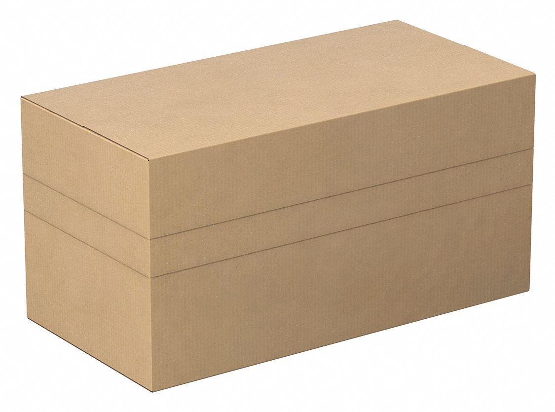 Shipping Box: 24 in Inside Lg, 12 in Inside Wd, 12 in Inside Ht, 32 ECT - Multi-Ht, Single Wall