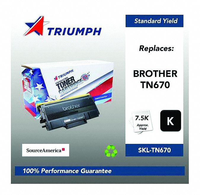 Toner Cartridge: TN670,