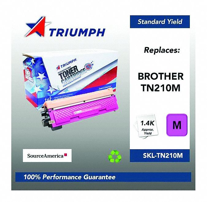 Toner Cartridge: TN210, Magenta, Magenta