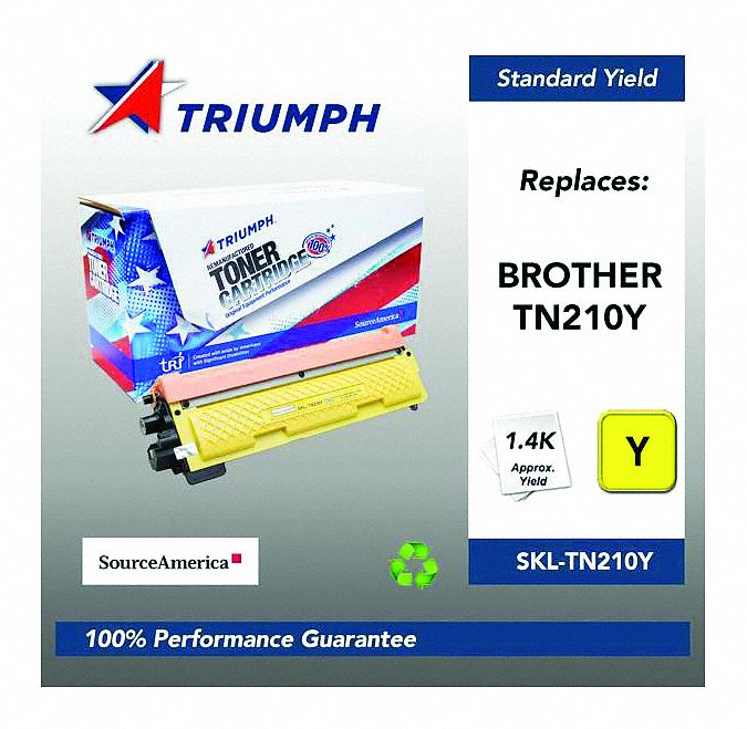 Toner Cartridge: TN210, Yellow, Yellow
