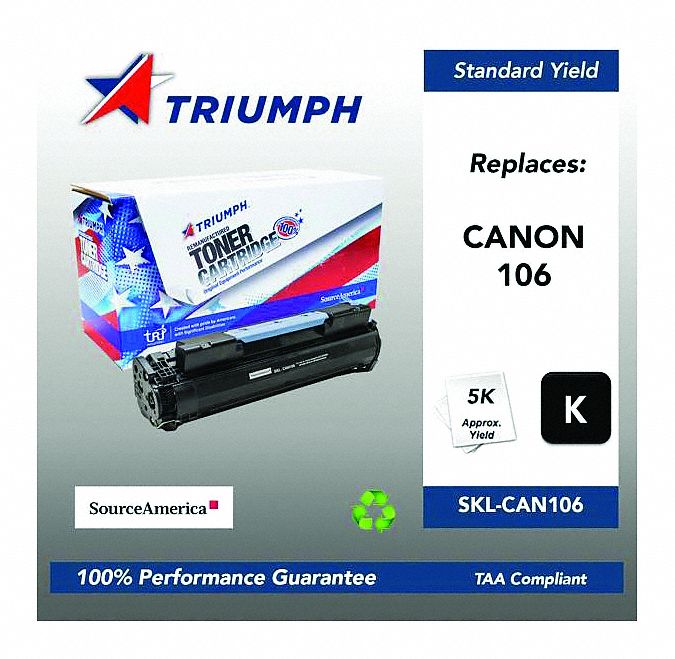 Toner Cartridge: 106, Black, Black