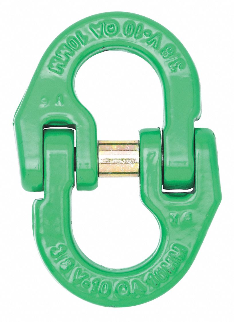 Campbell 9/32 & 5/16 Chain Diam, 100 Chain Grade Clevis Hook 5,700 Lb  Capacity, 23/64 ID, 23/64 Pin Diam, 1-11/64 Hook Throat 5746495PL -  54652839 - Penn Tool Co., Inc