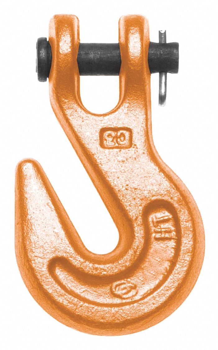 Campbell Chain  5/16 in Forged Steel  3900 lb Slip Hook T9401524 