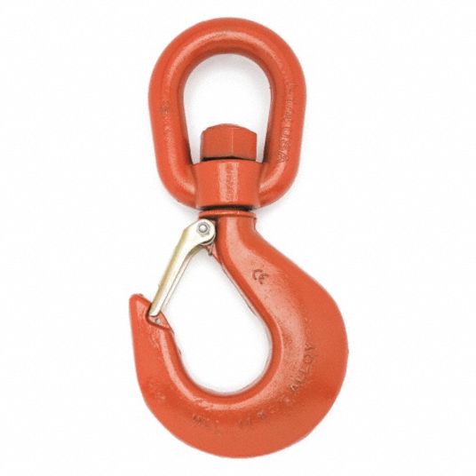 CAMPBELL, 22,000 lb Working Load Limit, 80 Hook Grade, Slip Hook ...