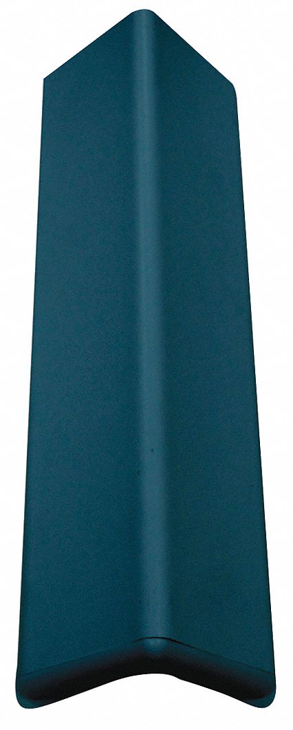 Corner Guard: Corner Guard System, PVC, Windsor Blue, 3 in Leg Wd, 4 ft Overall Ht
