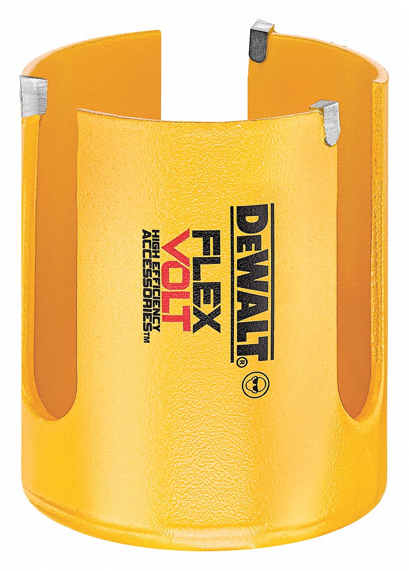 DEWALT DAH180099 2-11/16" (68mm) Bi-Metal Hole Saw - Cuts Wood, Metal, Plastic, Made In USA