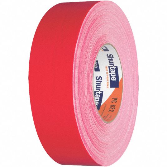 SHURTAPE PC-622 RED 1.5 in x 60 yds Premium-Grade Stucco Duct Tape 