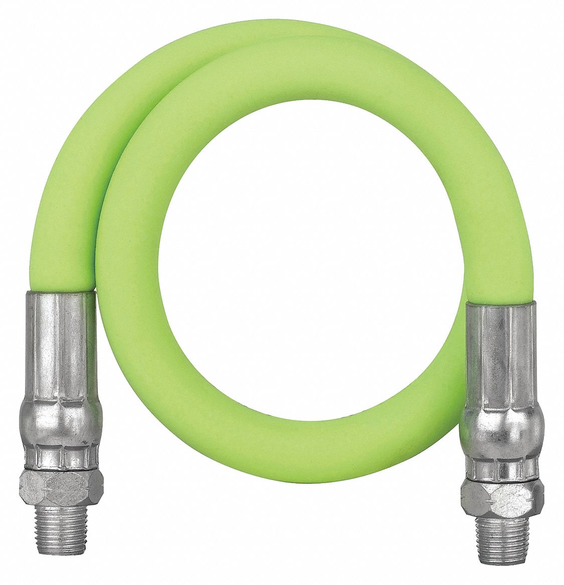 Grease Gun Hose: 18 in L, For Use With Manual or Battery Operated Grease Guns