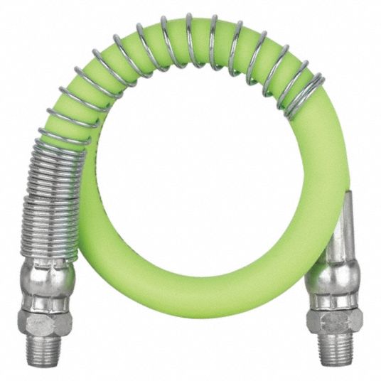 FLEXZILLA, 18 in L, For Use With Manual or Battery Operated Grease Guns