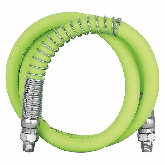 Grease Gun Hose: 36 in L, For Use With Manual or Battery Operated Grease Guns