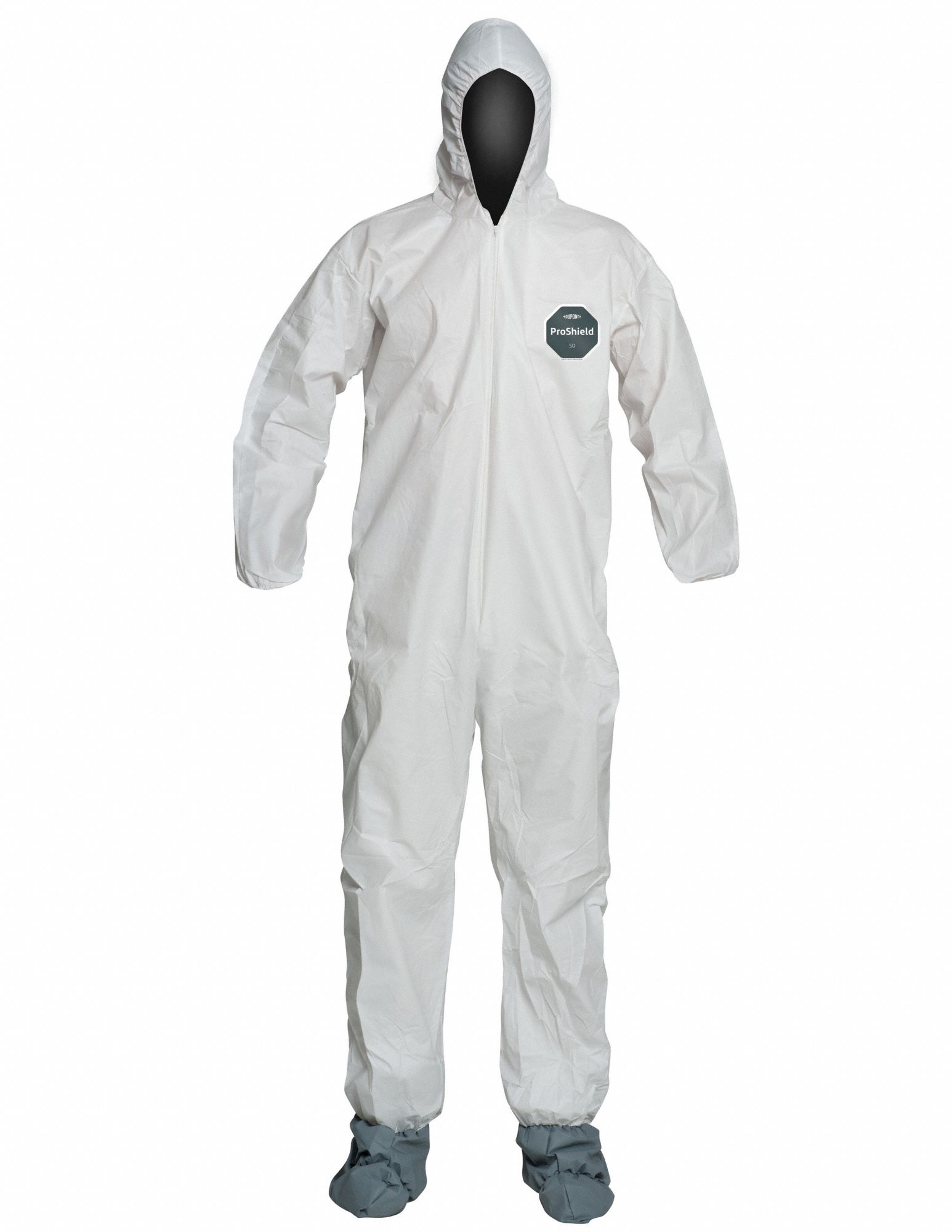 DUPONT, 2XL, ProShield® 50, Disposable Coveralls 49JU18