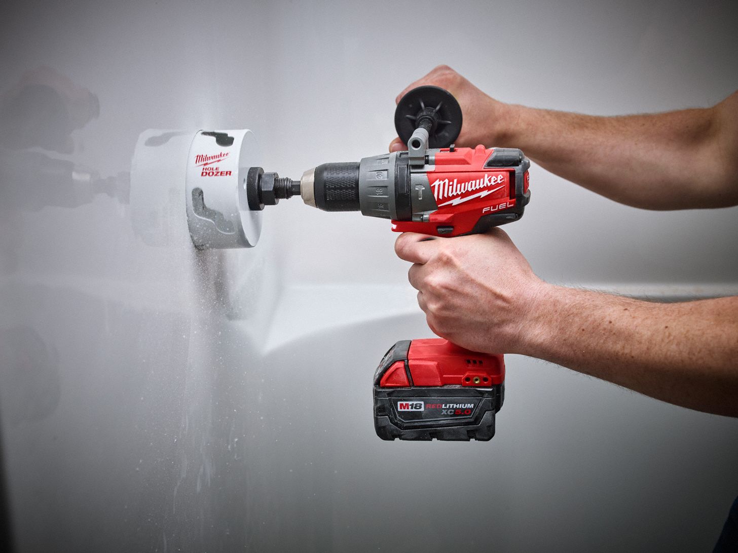 MILWAUKEE M18 FUEL, Cordless Combination Kit, 18.0 Voltage, Number of