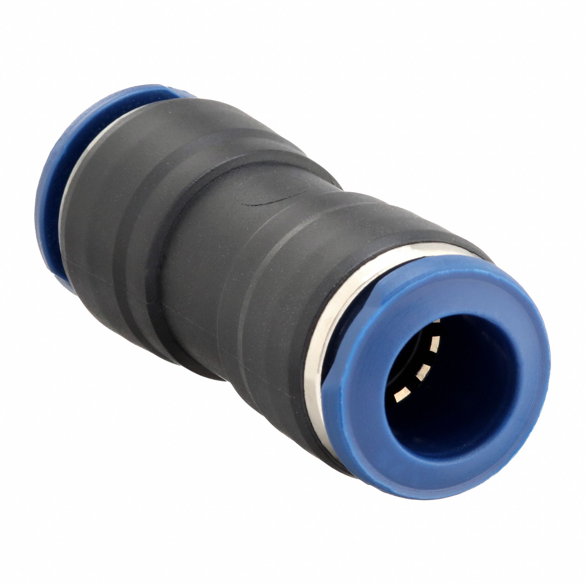 UNION MENDER: NYLON, PUSH-TO-CONNECT X PUSH-TO-CONNECT, FOR ½ IN X ½ IN TUBE OD, BLACK