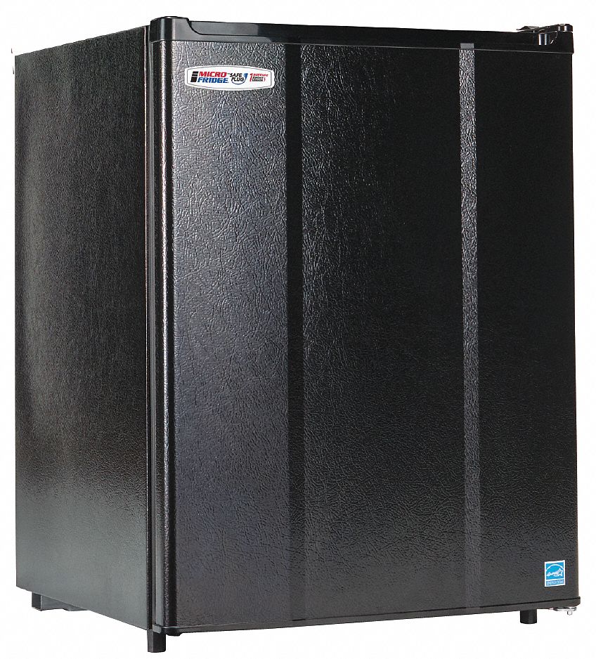 Refrigerator: 2.3 cu ft Refrigerator Capacity, 25 in Overall Ht, 18 5/8 in Overall Wd