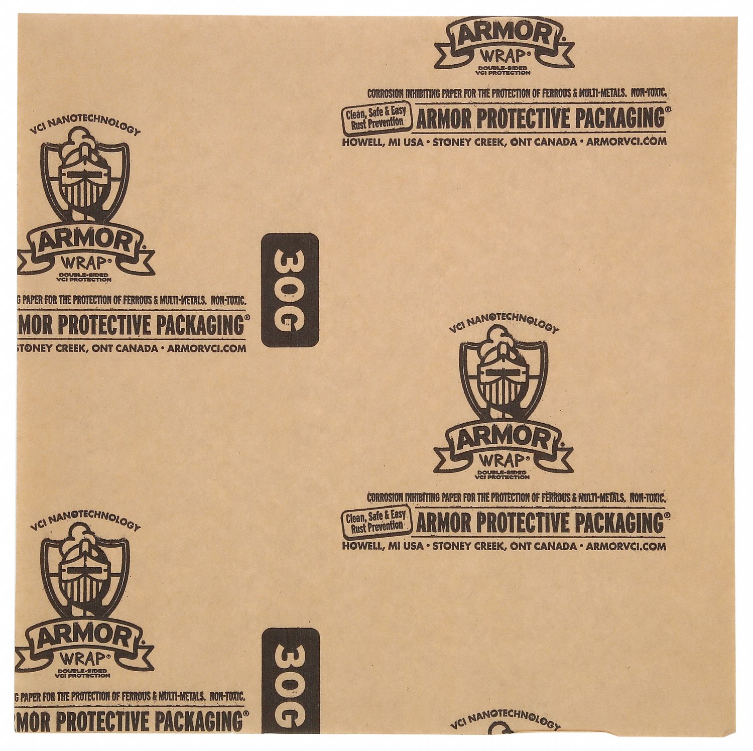 VCI Paper: 15 lb Basis Wt, 12 in Sheet Wd, 12 in Sheet Lg, 1, 000 Sheets per Bundle, 1, 000 PK