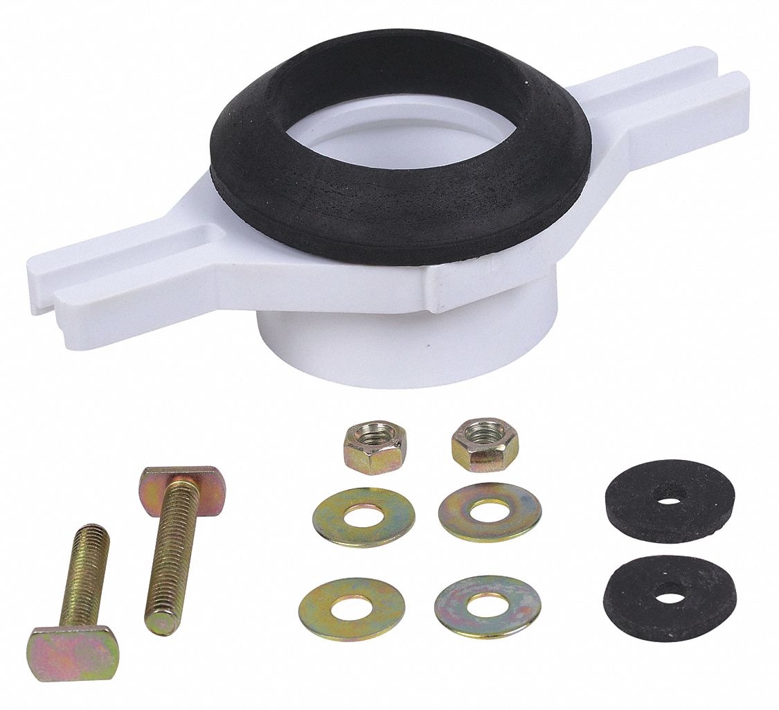 Urinal Flange Kit Brass, PVC, Rubber