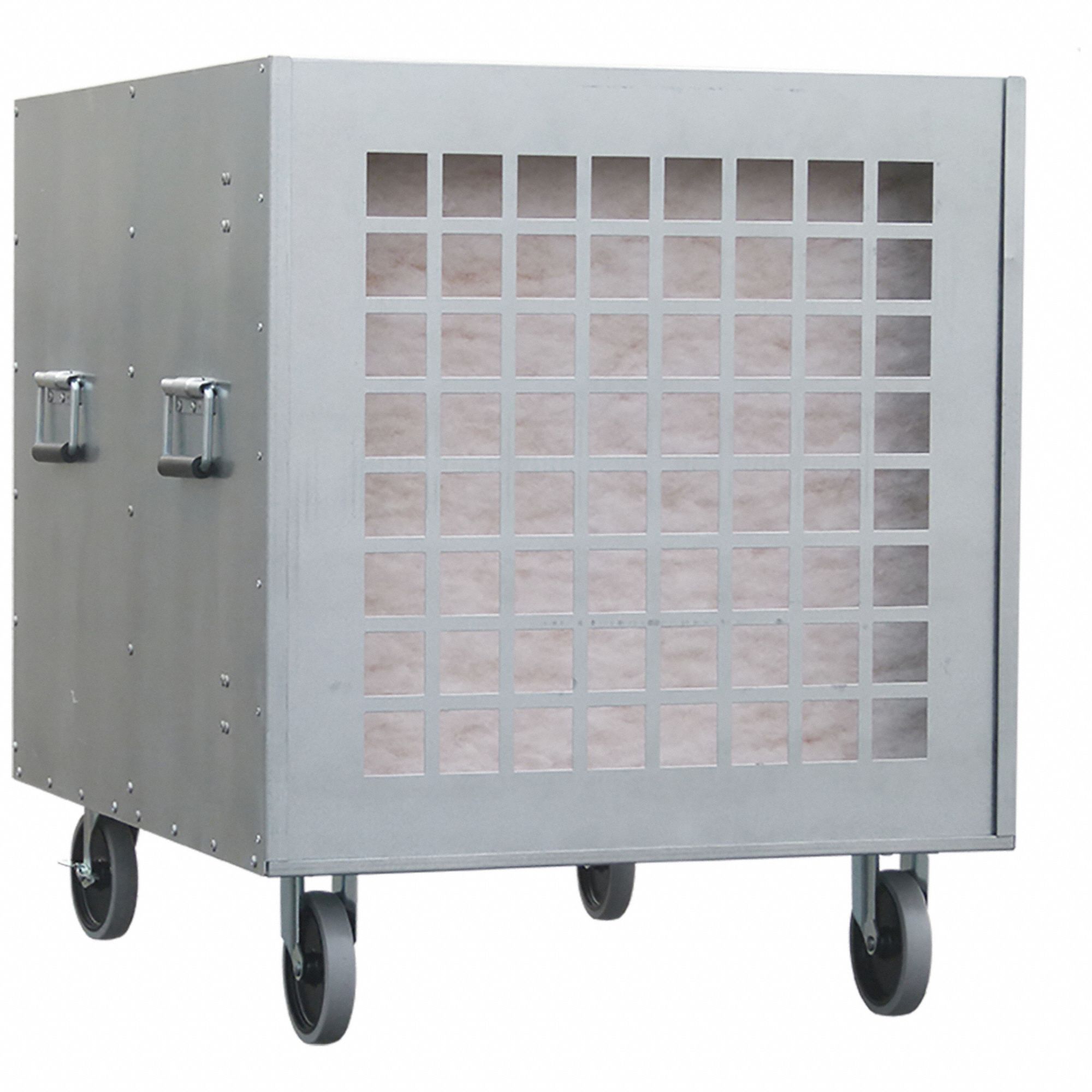 Air Scrubber: Steel, Negative Air Pressure/Particulate Filtration, 3, 938 sq ft Max Coverage Area