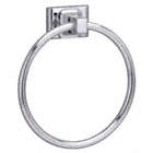 TOWEL RING,POLISHED CHROME,SUNGLOW,6 IN