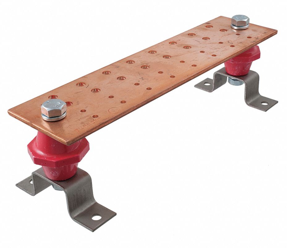 HUBBELL PREMISE WIRING Barra Conductora Puesta a Tierra,Cobre Kits de Puesta a Tierra y