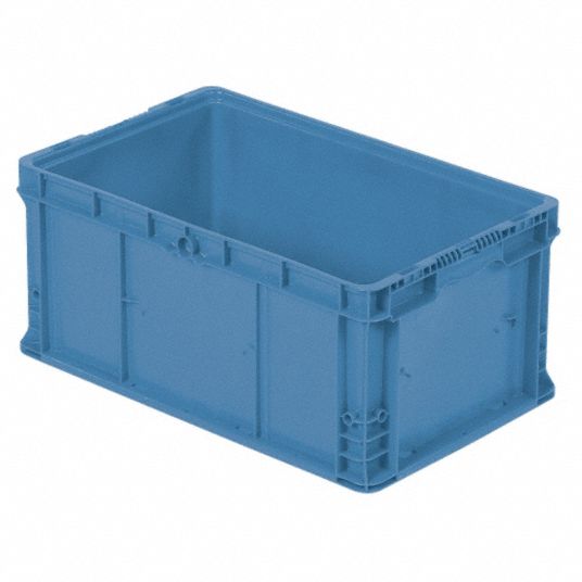 ORBIS, 13.3 gal, 24 in x 15 in x 11 1/2 in, Straight Wall Container ...