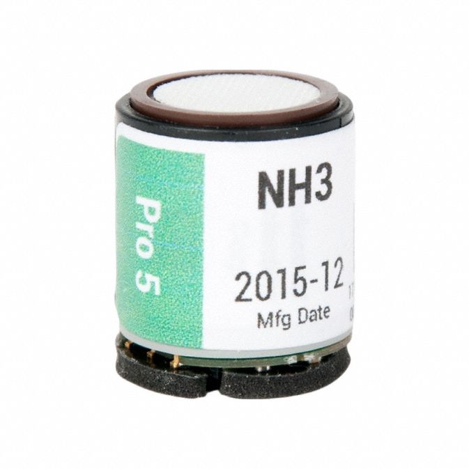 Gas Detector Sensor: Ventis Pro5, INDUSTRIAL SCIENTIFIC, Ammonia, Sensor, 2 yr
