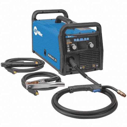 MILLER ELECTRIC Multiprocess Welder, Multimatic® 215 Series, Input ...